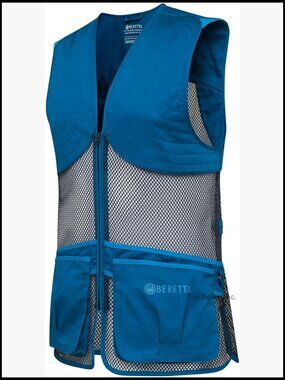 Full Mesh Shooting Vest - Breathable Lightweight Competition Vest with
